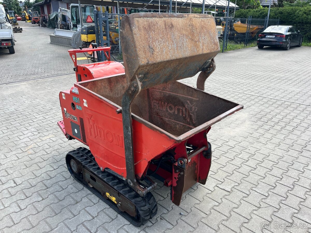 Samonakládací minidumper Hinowa HS1100 AX pásový kolečko - 3