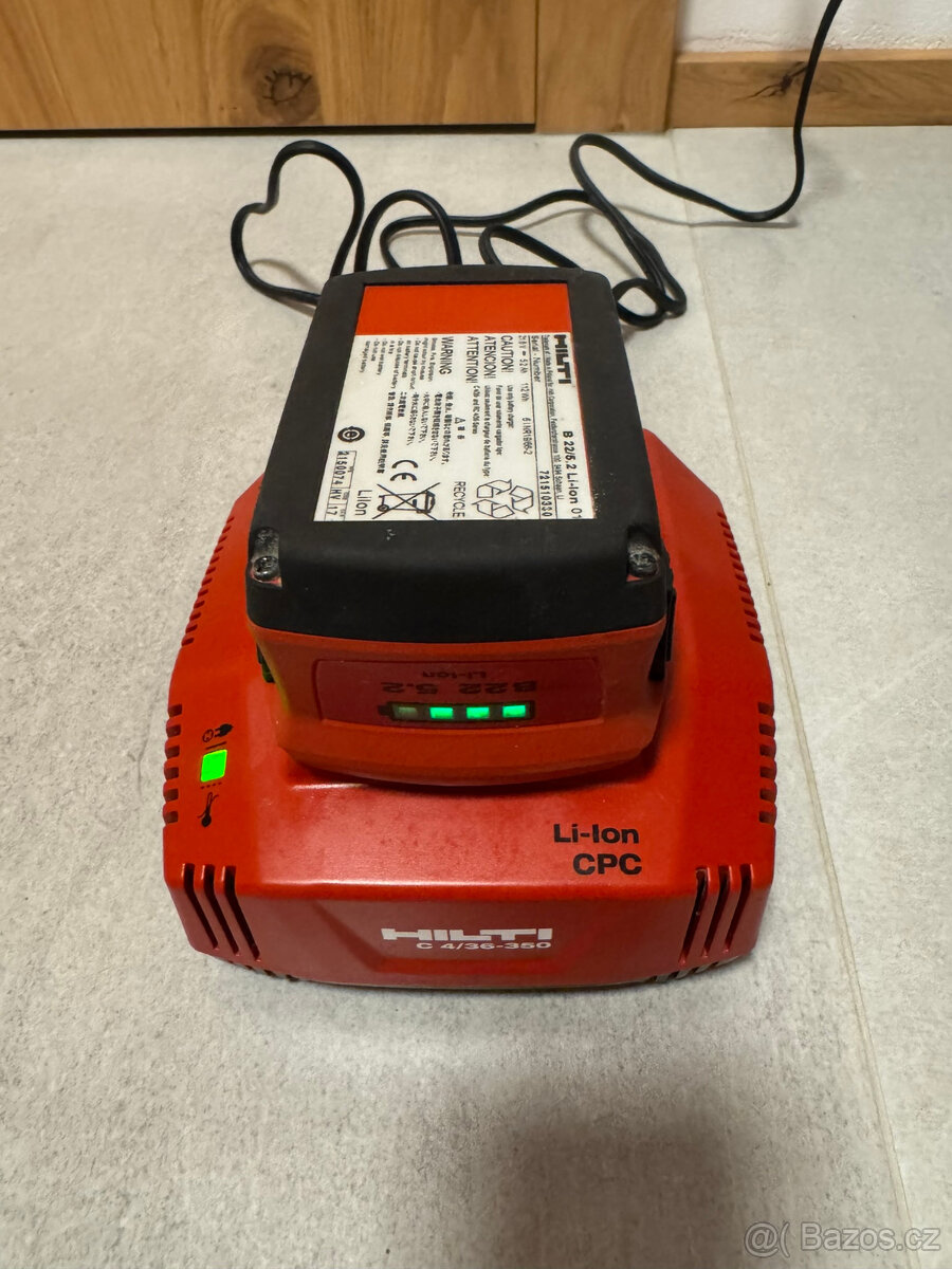 HILTI AKU VRTACÍ ŠROUBOVÁK S PŘÍKLEPEM - 3