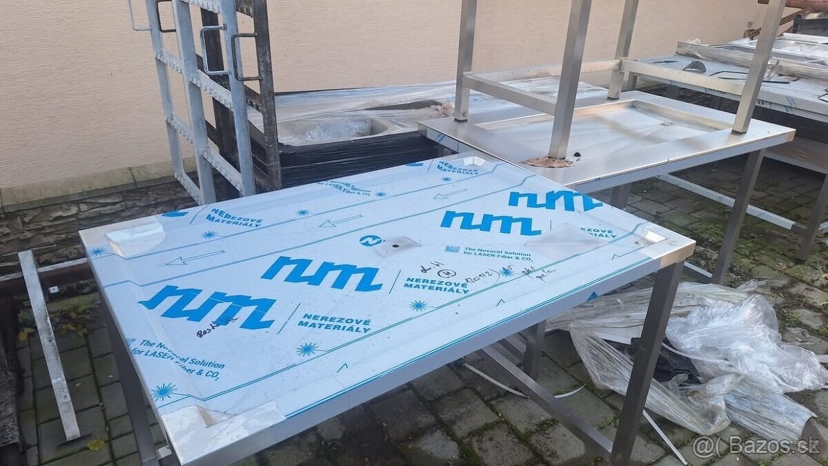 Nerezové stoly, drezy - 3