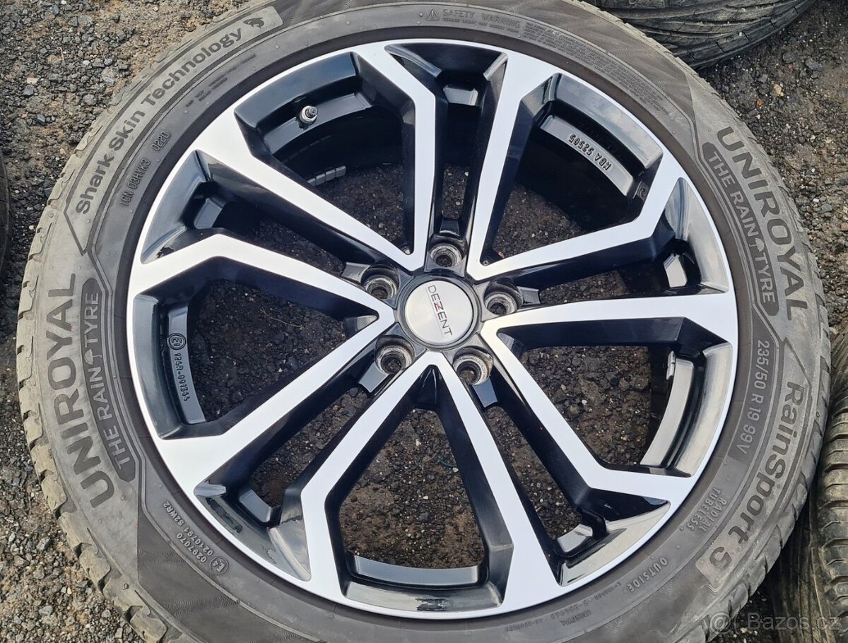 Letní alu Hyundai Tucson 5x114,3 Uniroyal 235/50R19, 8mm - 3