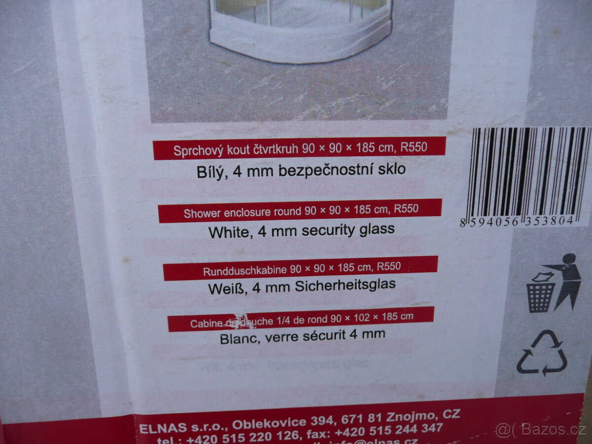 Sprchový kout +vanička - 3