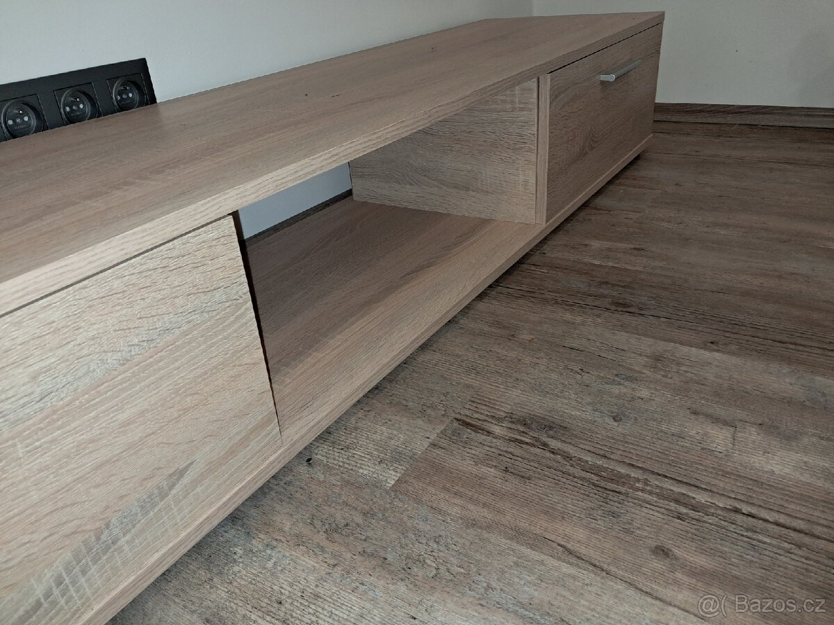 Skříňka pod TV dub sonoma - 3