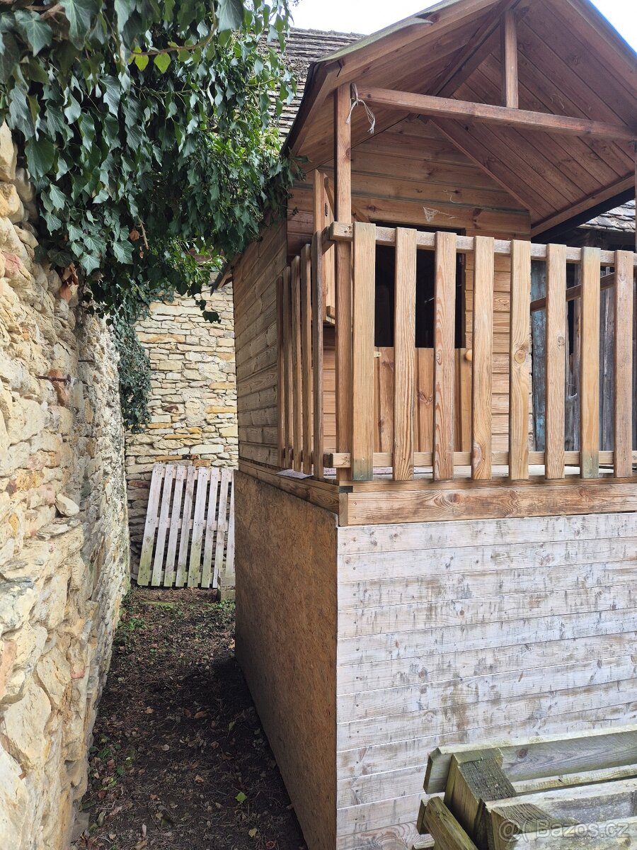 Dětský drevěný domeček - 3