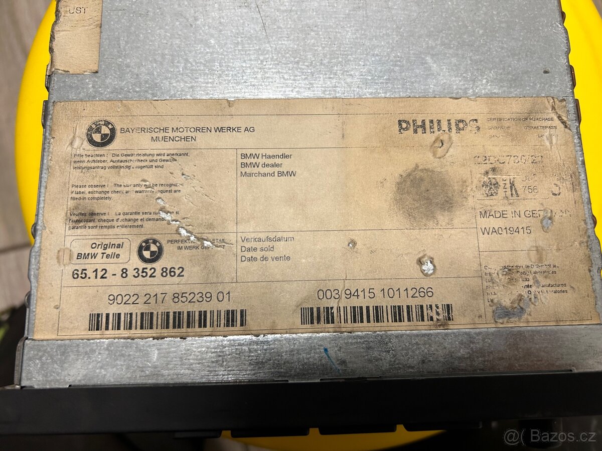 Bmw autorádio business rds - 3