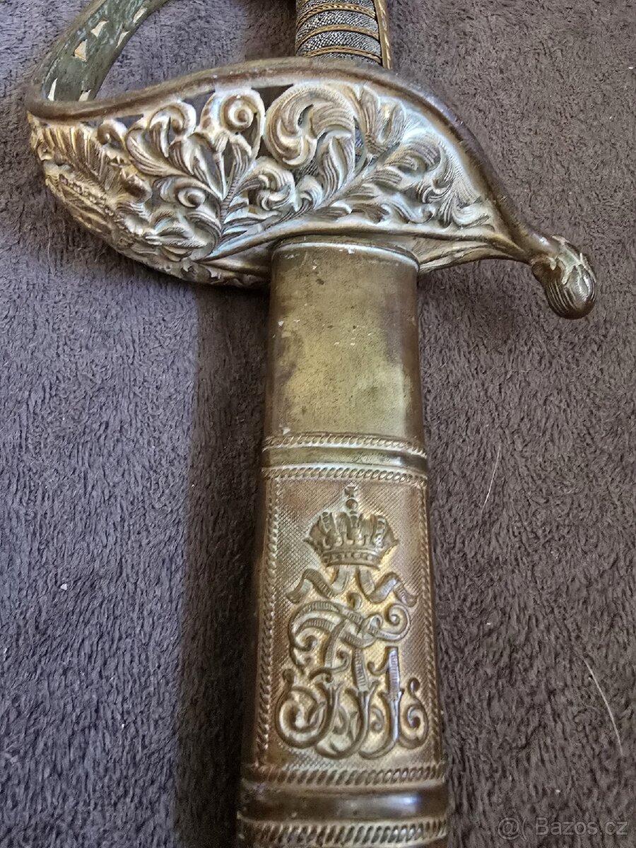 KRÁSNÁ STARÁ ŠAVLE RAKOUSKO UHERSKO VZOR 1889 - 3