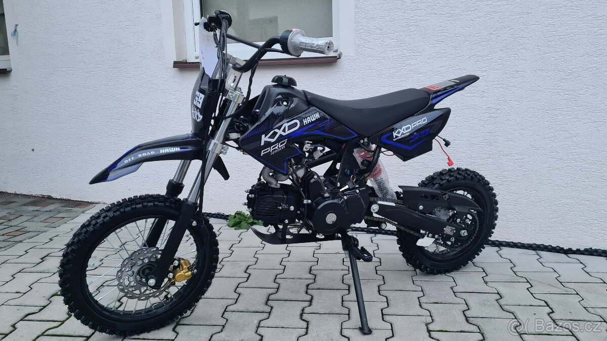 Pitbike KXD GT- 125S Automat, kola 14/12, motor Honda DAX - 3