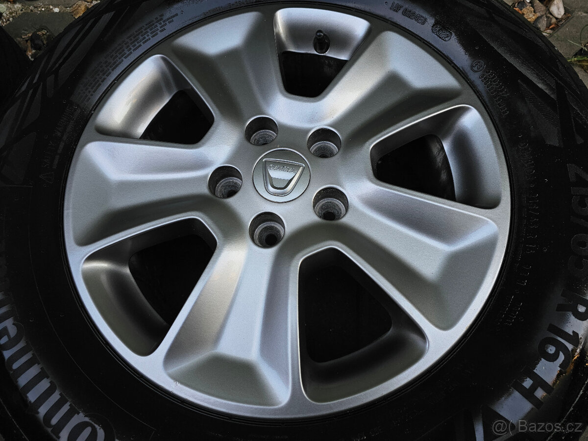 ALU kola letní disky Dacia Duster R16 5x114,3 ET50 6,5J - 3