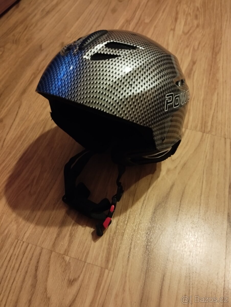 Lyžařská přilba + brýle - 3