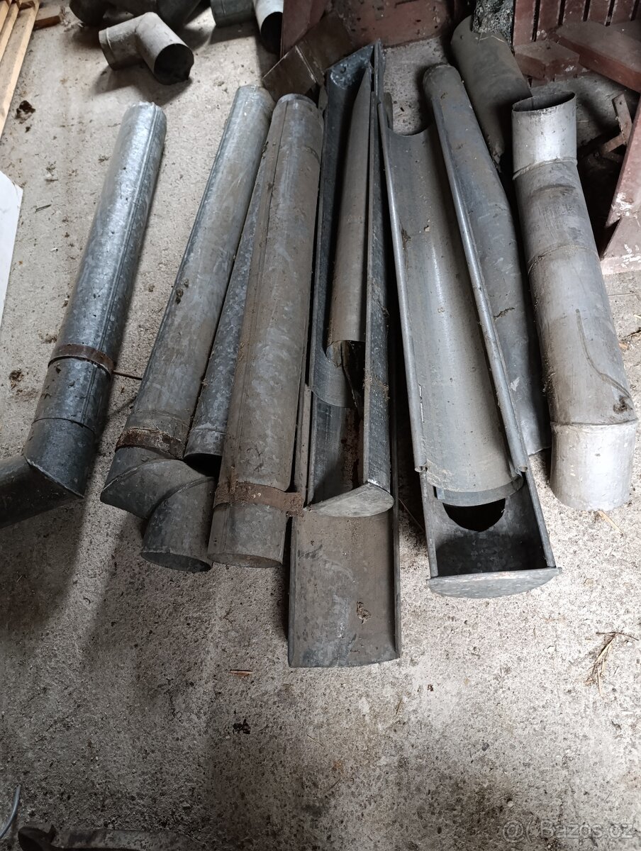 Okap, žlab, rýna, svody pozink - 3