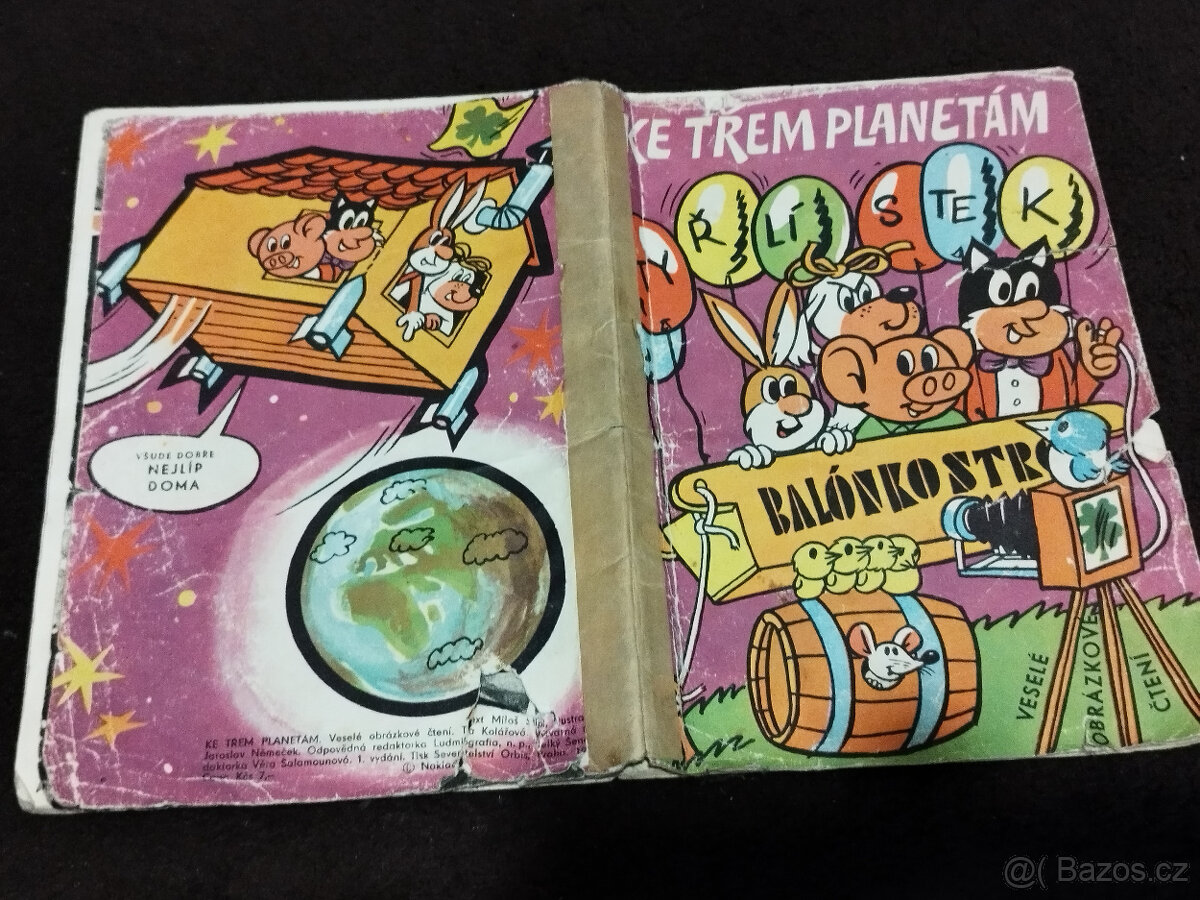 Komiksy Čtyřlístek,stavební plán Citabria - 3