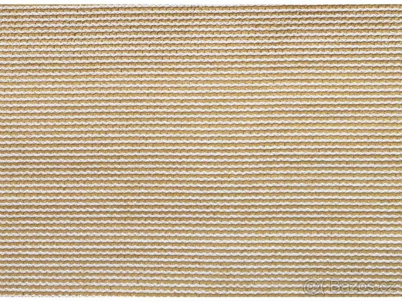 Stínící síť Kataro - tkanina na plot písková - 3