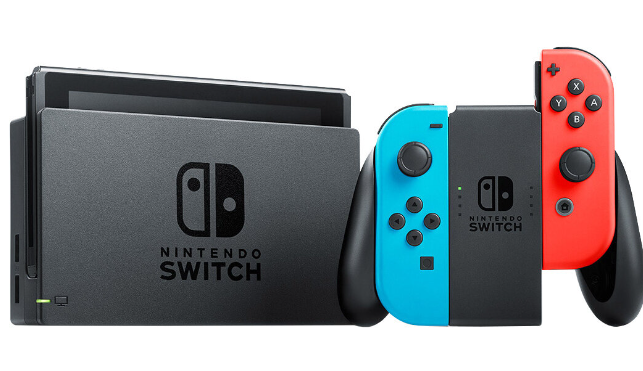 Herní konzole Nintendo switch + 3hry Nepoužívané - 3