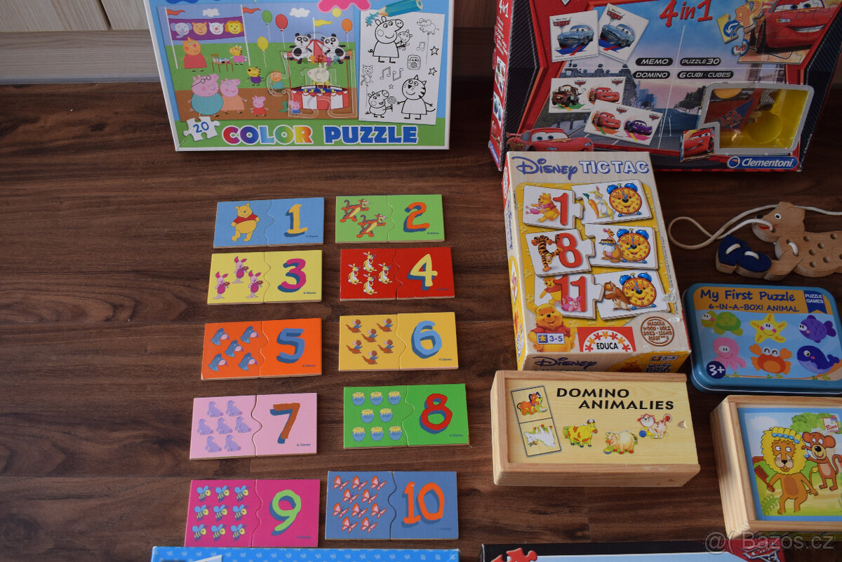 Různé hračky a puzzle - 3