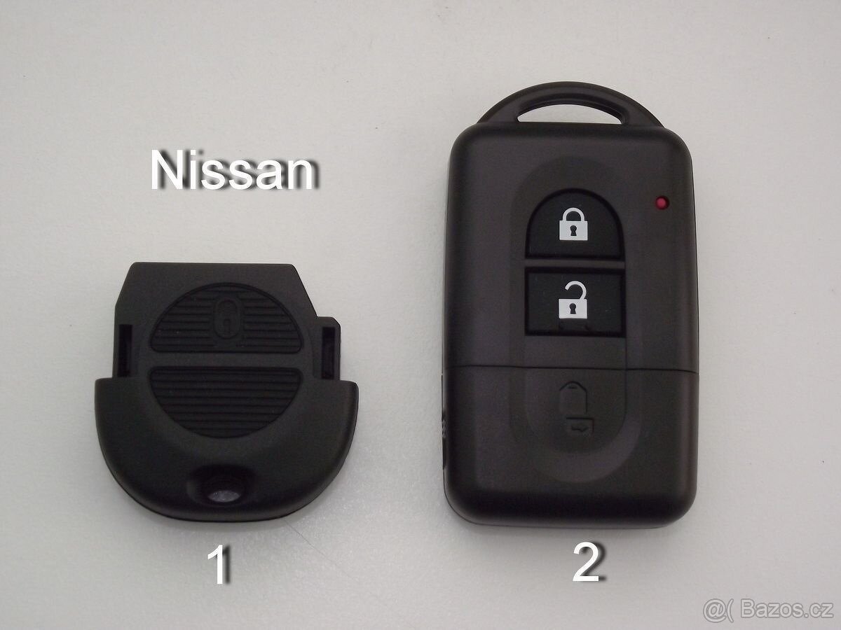 Obal klíče autoklíč Nissan Navara Juke Qashqai Note Murano - 3