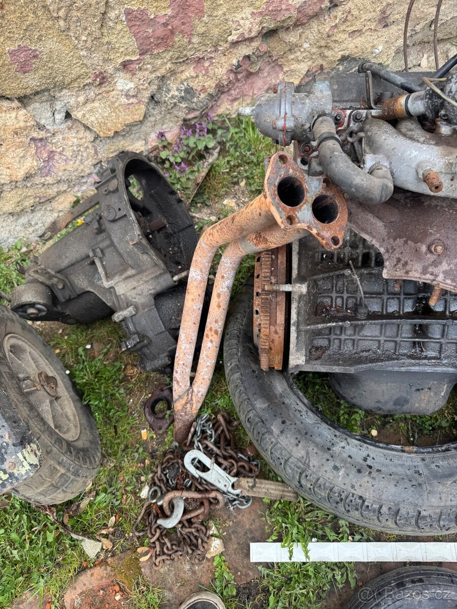 Motor + převodovka Škoda 105/120 - 3