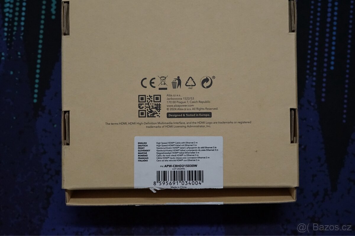 Alza Power Ultra High Speed HDMI Cable (2.1) - 3