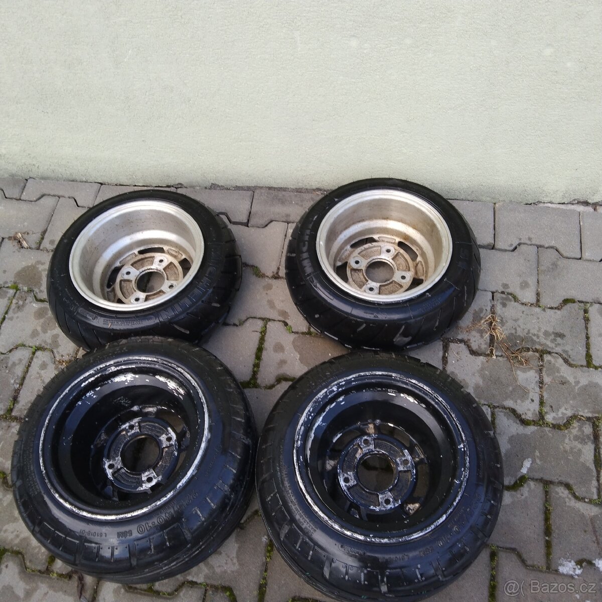 Litá silniční ALU kola 10" na čtyřkolku Atv