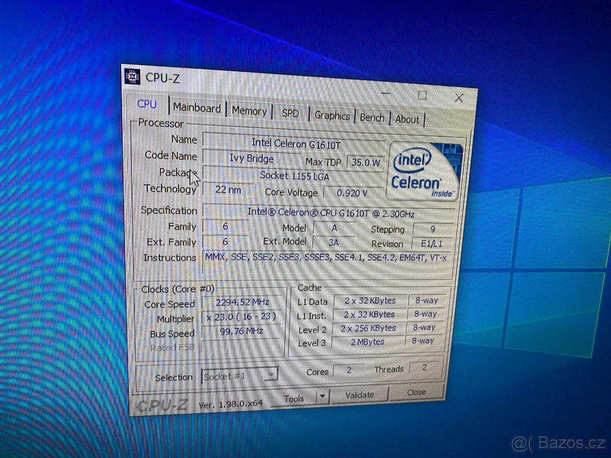 Stolní PC Compaq - slušný na filmy, net, kancelář - 3