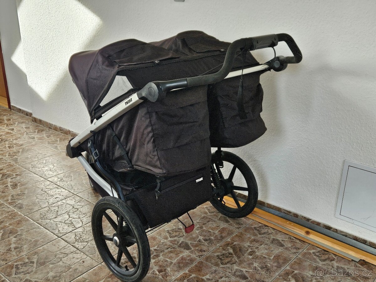 Kočárek Thule Urban Glide 2 pro dvojčata s fusaky. - 3