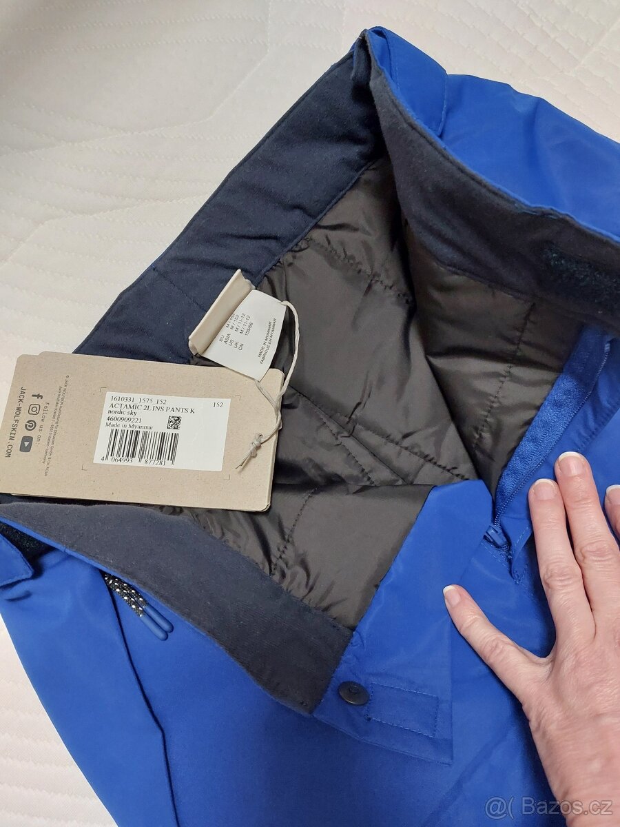 Nové zimní lyžařské kalhoty, oteplovačky, 152, Wolskin - 3