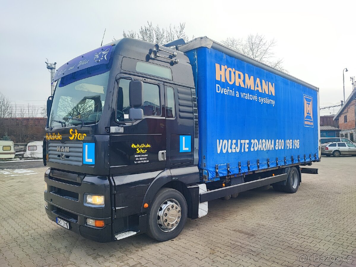 Tandem souprava MAN TGA 18.410 BDF + Wecon 18t autoškola - 3