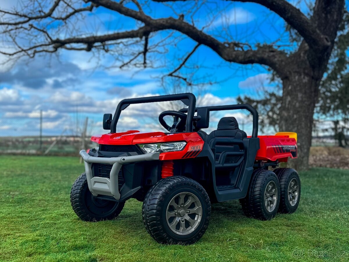 Dětská elektrická Buggy - šestikolka - pick-up 800W - 3