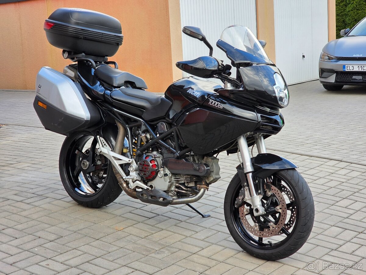 Ducati Multistrada 1000 DS, 3xkufr, výfuk Zard, původ ČR - 3