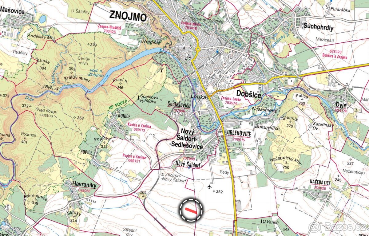 Zemědělská půda, prodej, Nový Šaldorf, Nový Šaldorf-Sedlešov - 3