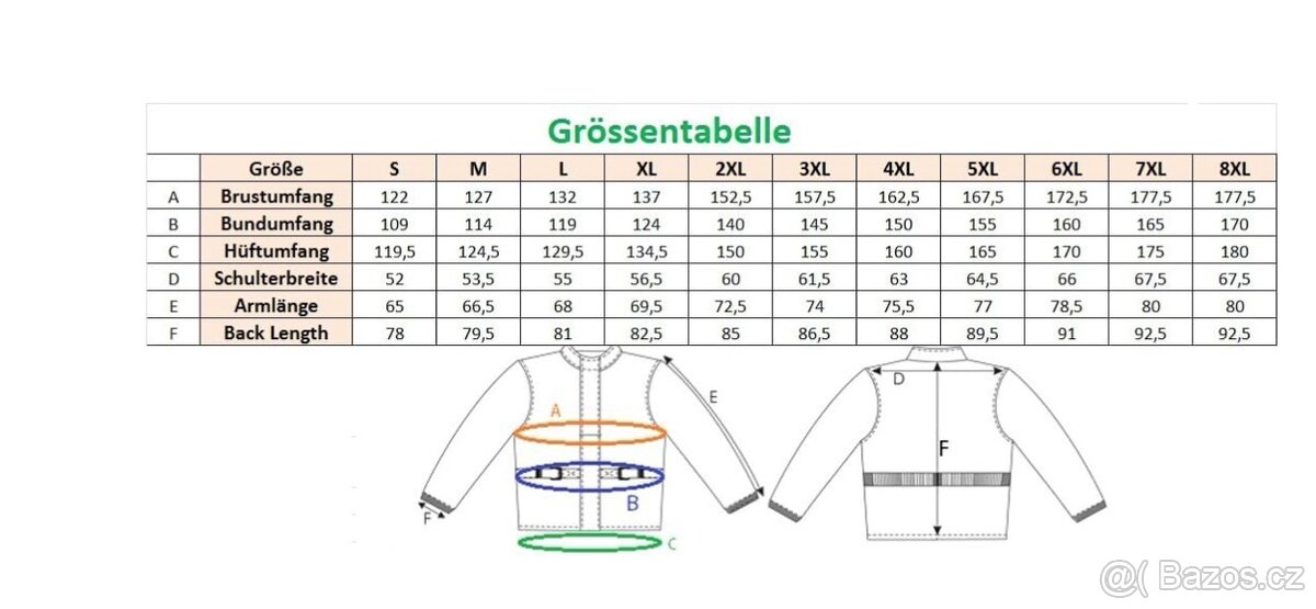 Bunda na motorku 8XL - zánovní - 3