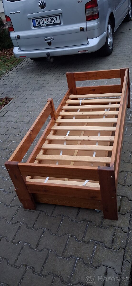 Detska drevena postel - 3