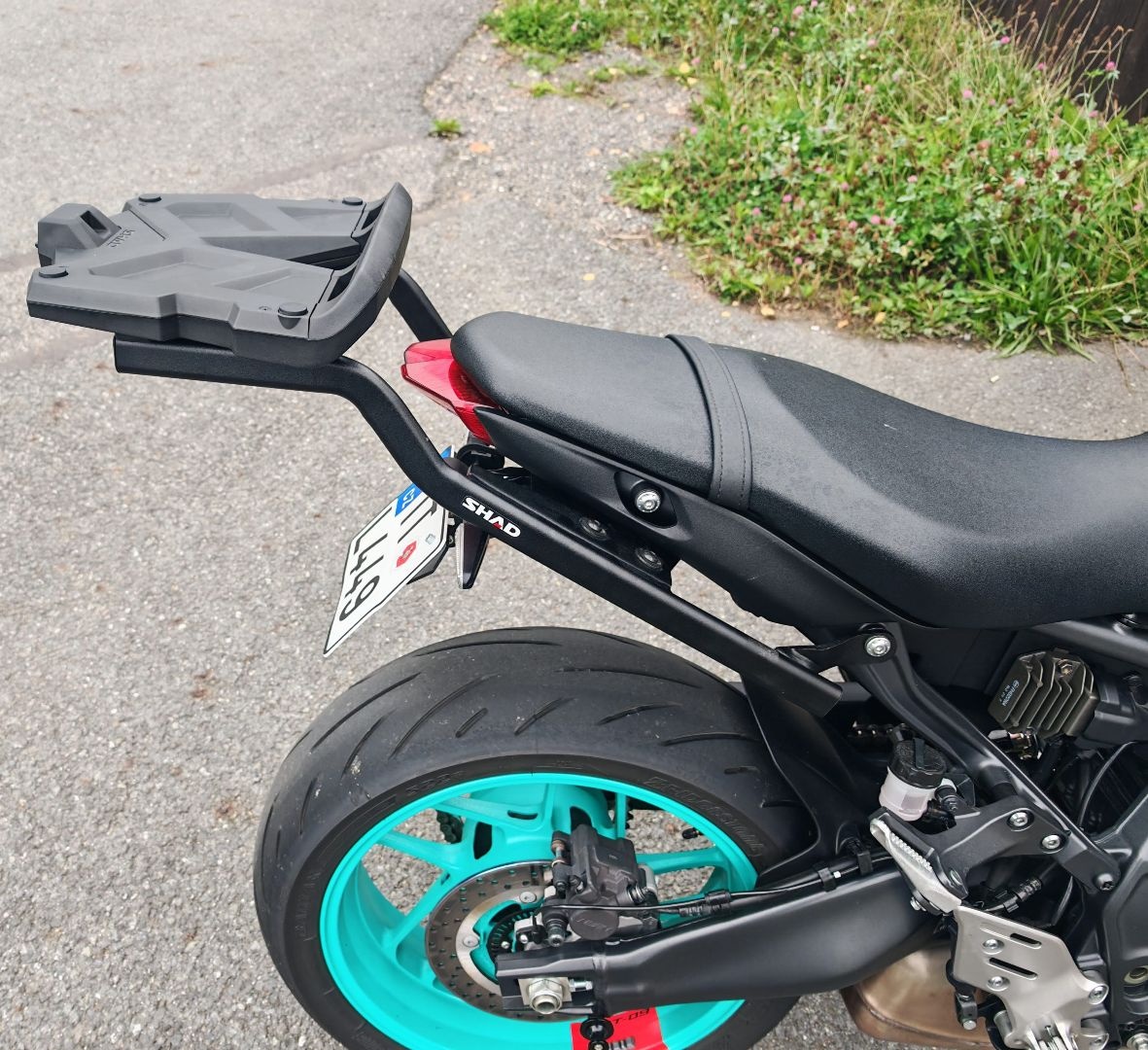 Yamaha MT-09 SHAD vrchní kufr SH48 Premium + plotna - 3