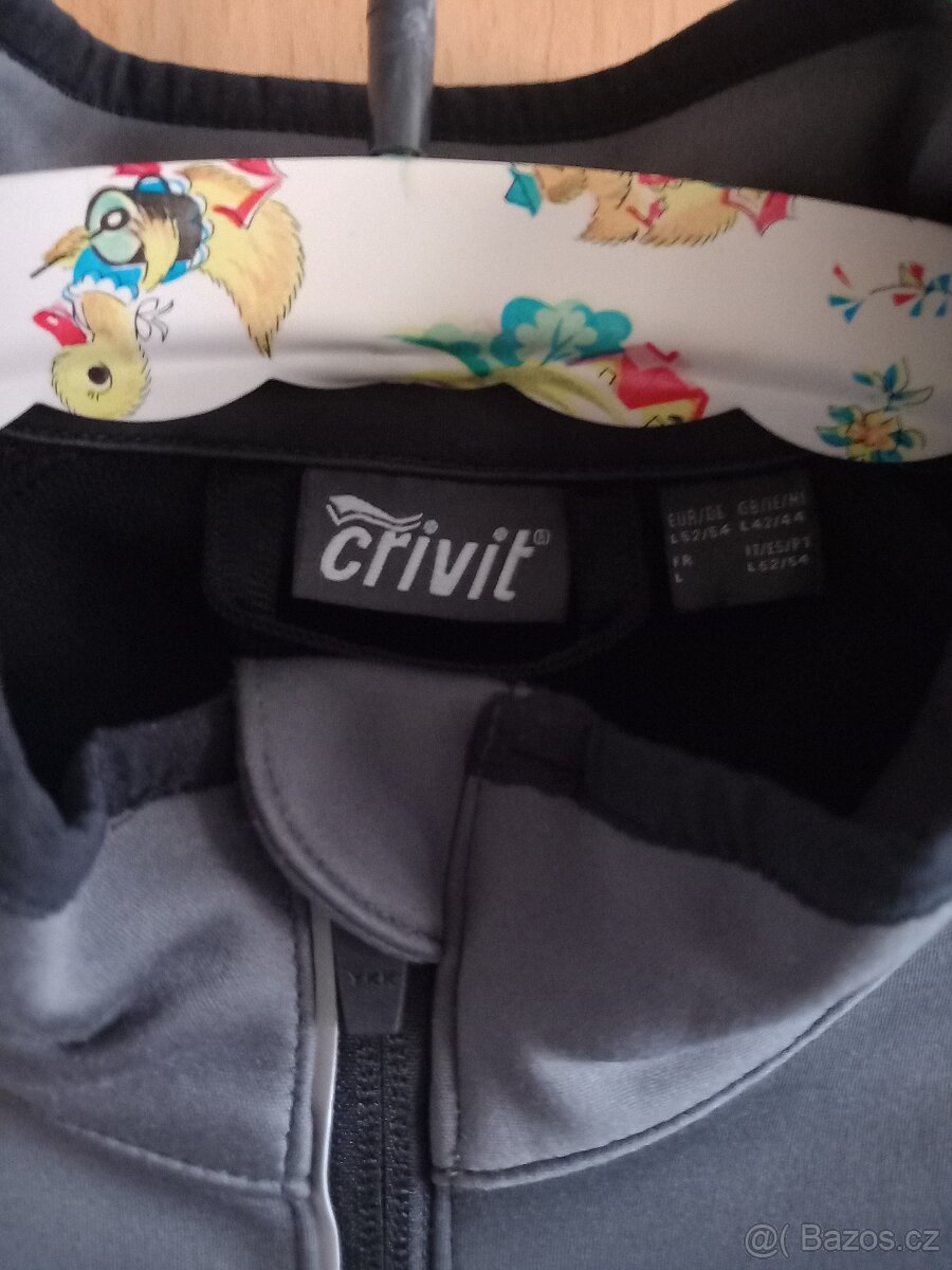 pánská softshellová bunda vel. 52- 54 CRIVIT nová - 3