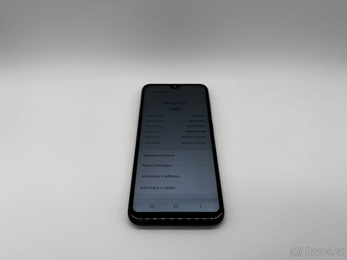 Samsung A20e 3GB/32GB Black - 3