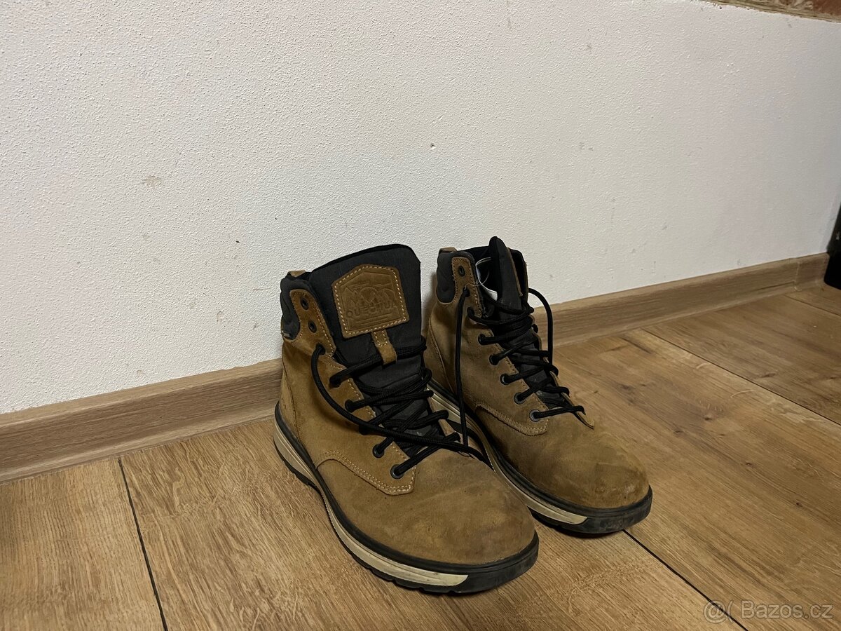 Kožené zimní boty Quechua 41 - 3