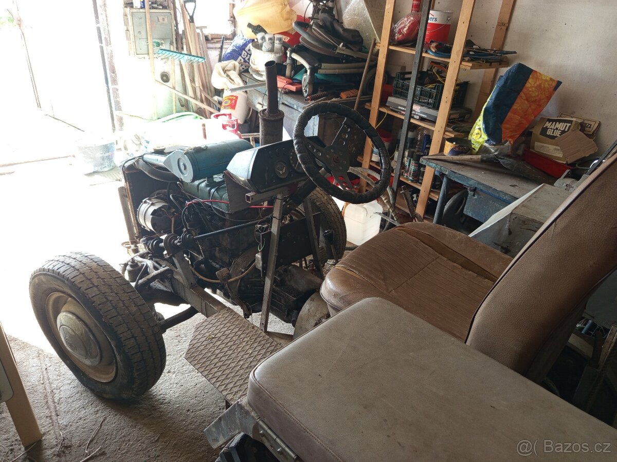 Malotraktor domácí výroby . - 3