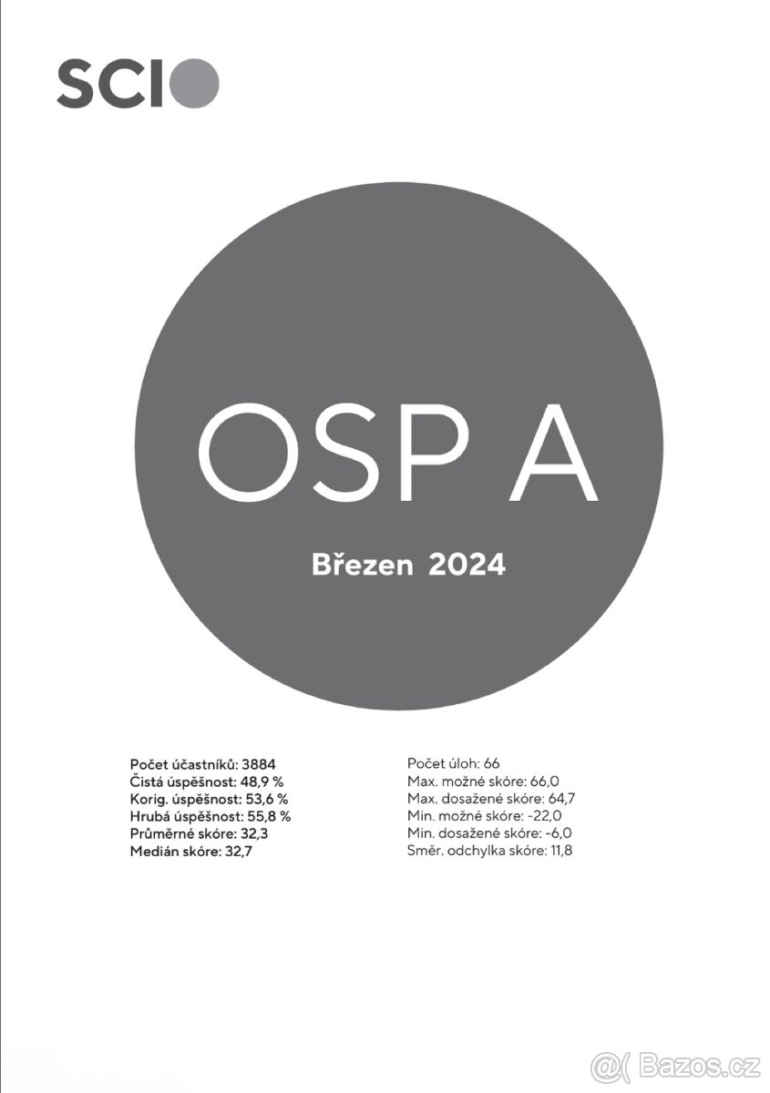 Scio testy OSP, ZSV - 3