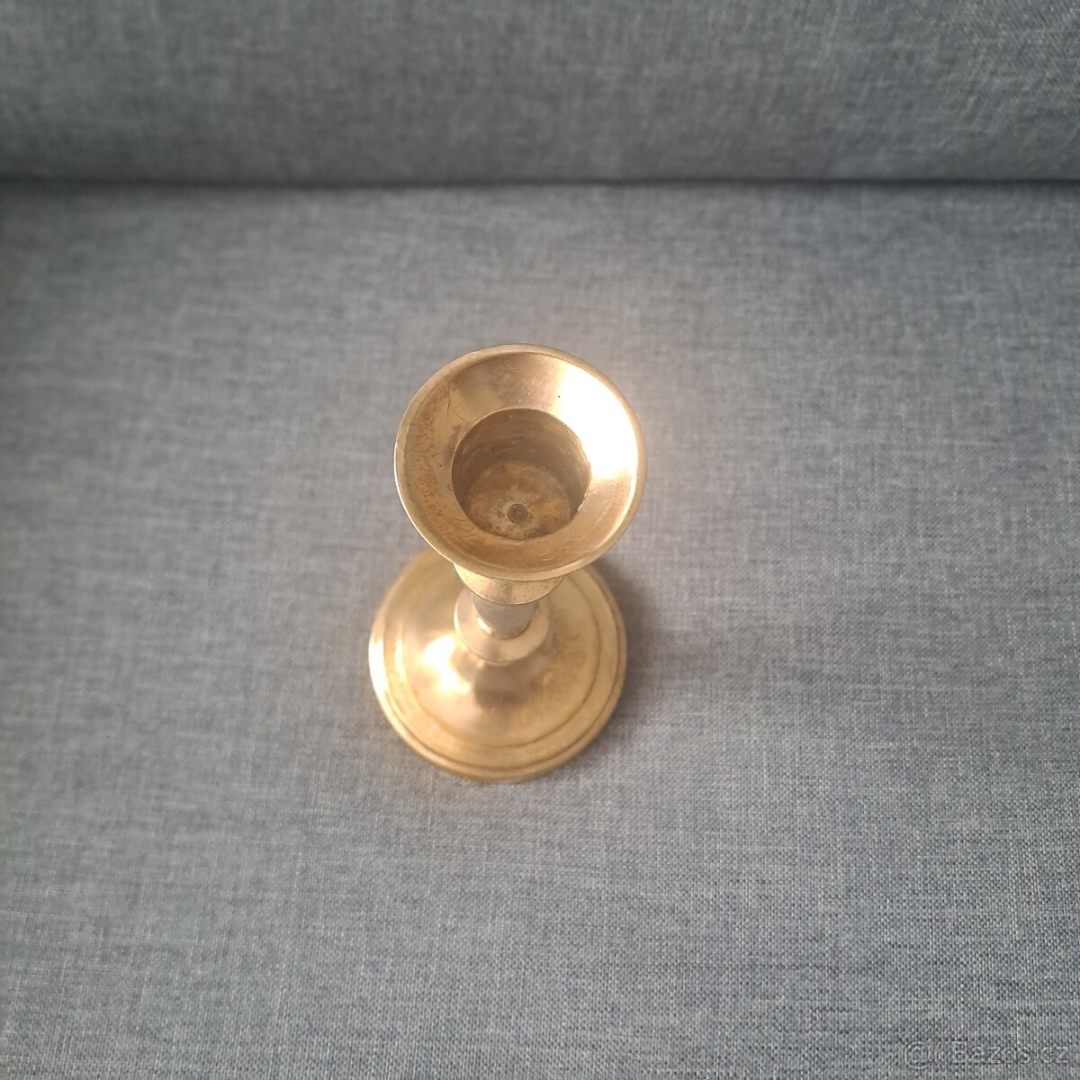 Mosazný svícen - top stav - 3