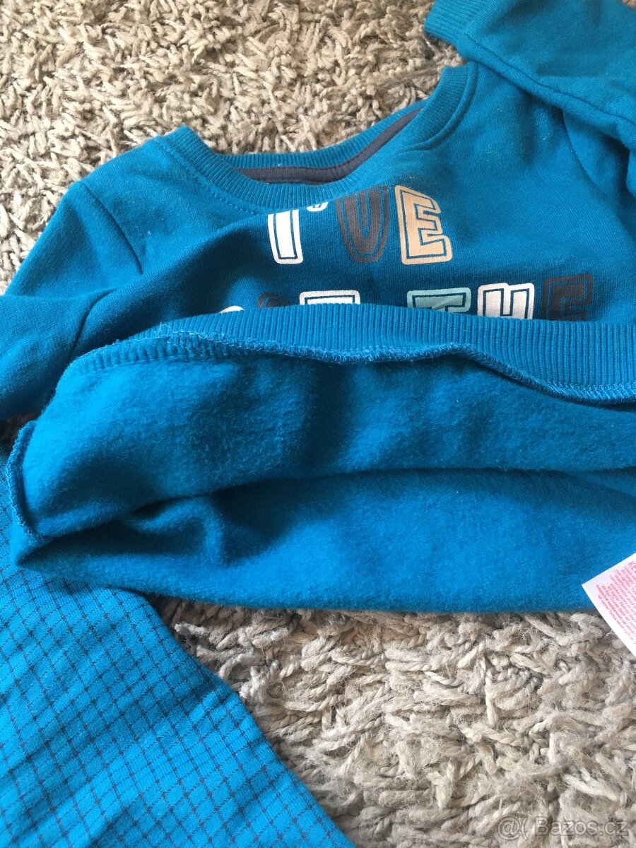 komplet teplý vel.74 - 3