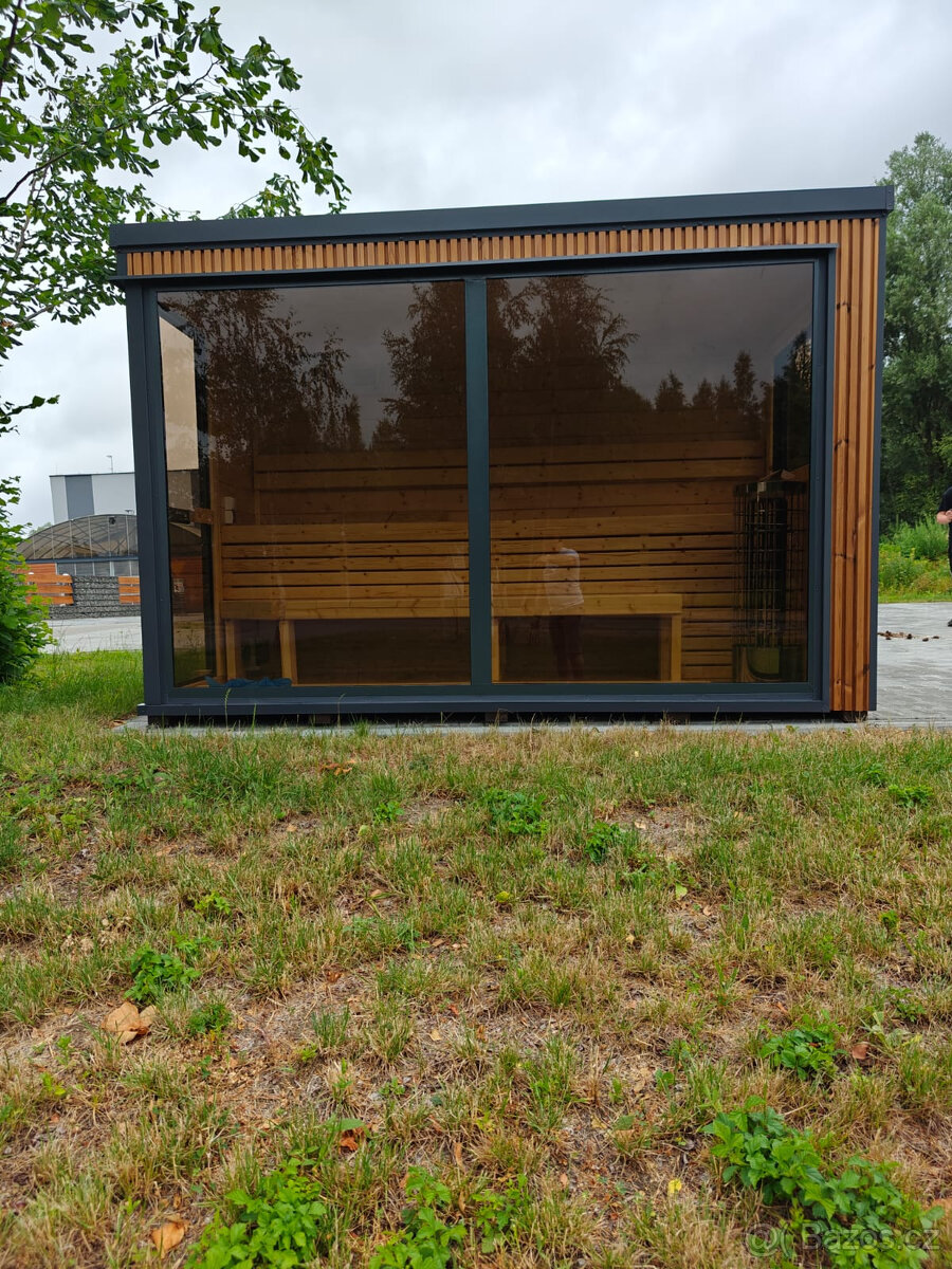 Finská venkovní sauna-Saunový domek Thermowood - 3