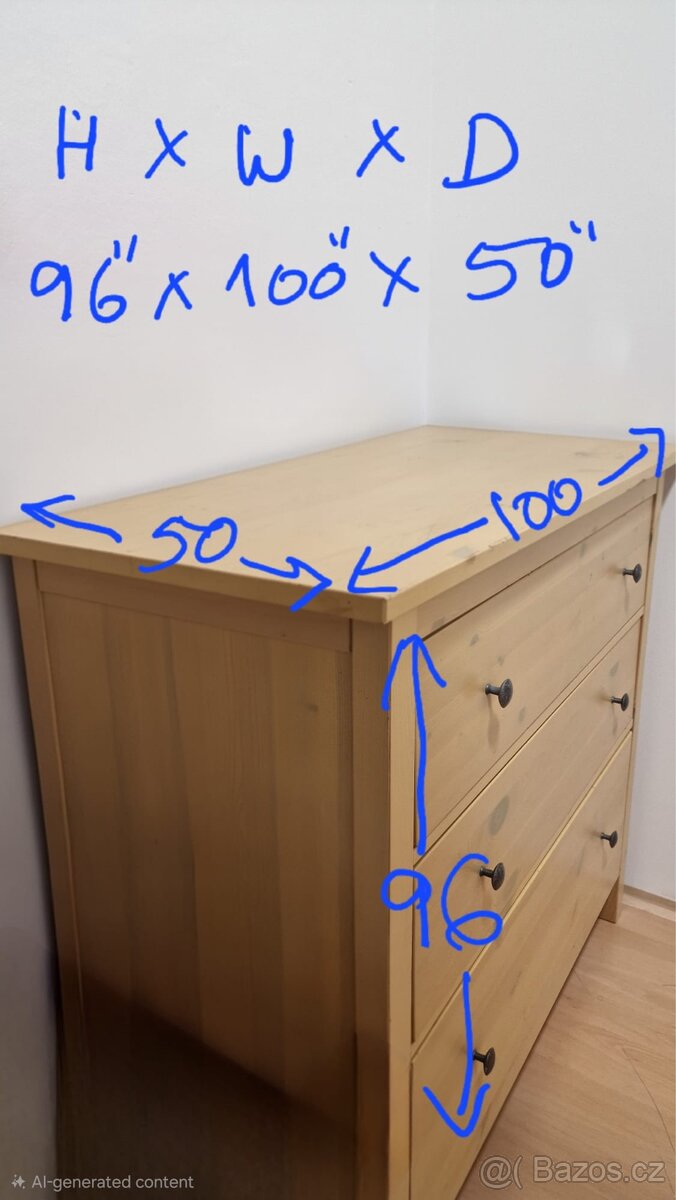 Komoda Ikea Hemnes - 3