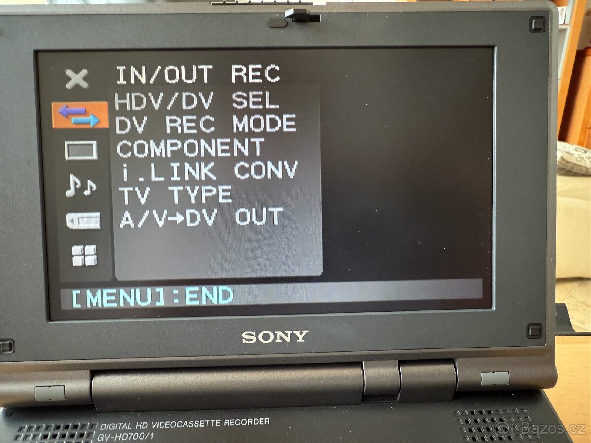 SONY GV-HD700, miniDV rekordér - 3