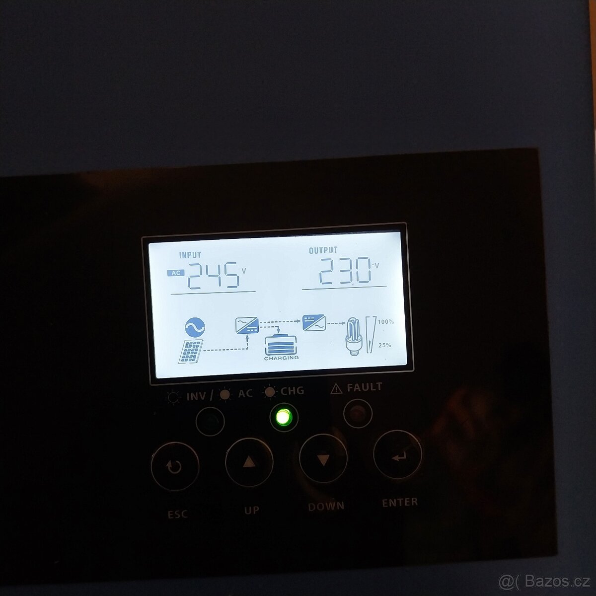 hybridní měnič 6200w s baterií - 3