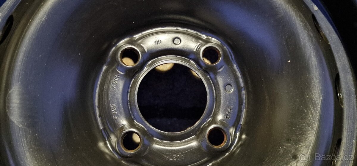 Nové rezervní kolo 14", 6x14, ET43, 185/70/14 - pošlu - 3