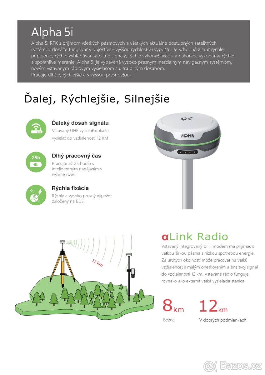 GNSS RTK ROVER ALPHA 5I - 3