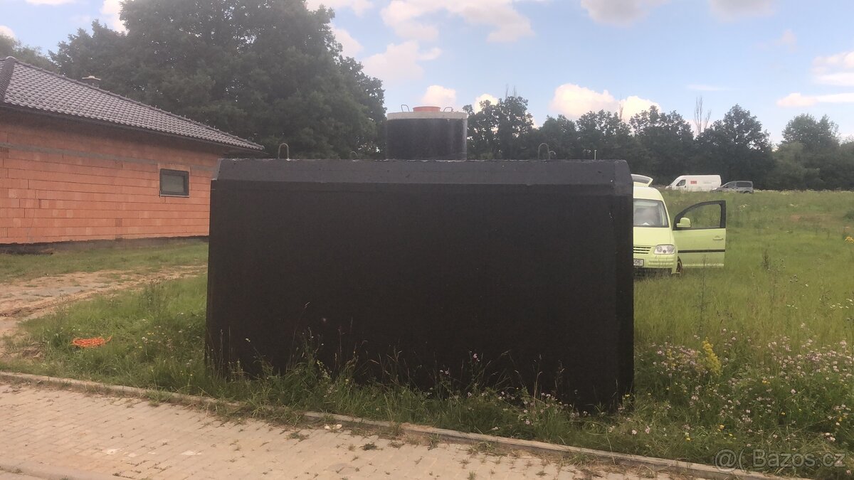 12m3 betonova jímka, nádrž, žumpa retenční nádrž - 3