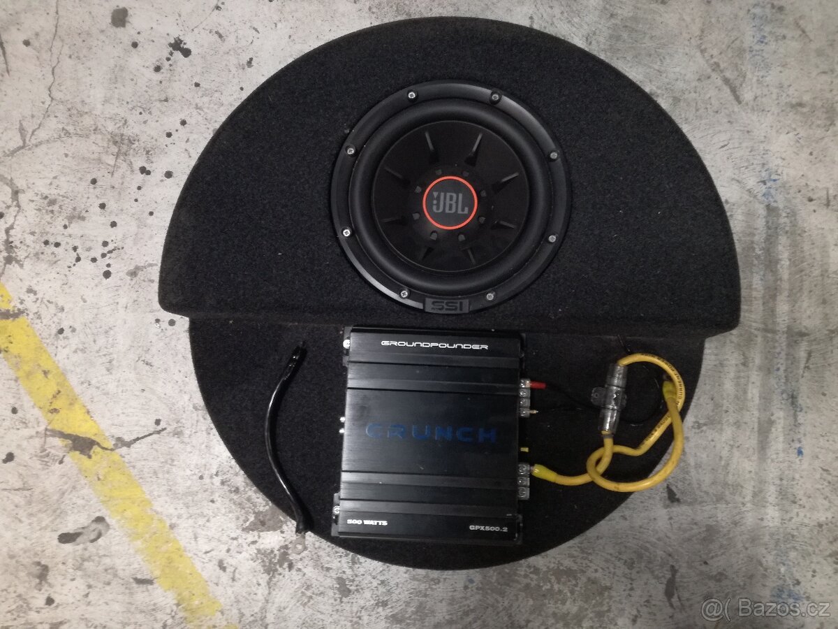 Subwoofer v bedně BMW E46 - 3