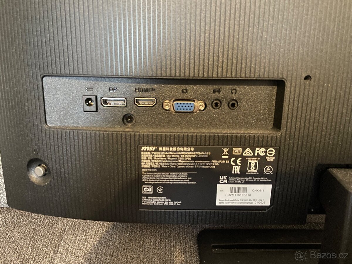 Monitor MSI PRO MP 251 E2 - 3