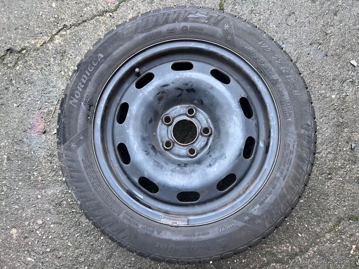 Zimní kola 5x100 r15 - 3