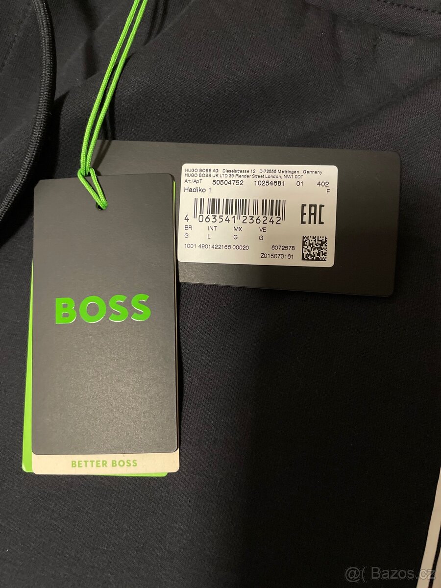 Pánské tepláky Boss Hadiko 1, L, nové s visačkou - 3