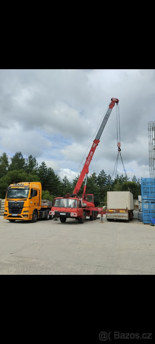 Autojeřáb Tatra AD28, samojízdný stroj - 3